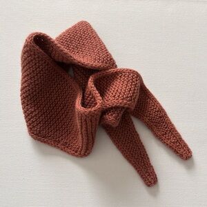 Sophie Scarf Wool Alpaca Red Clay